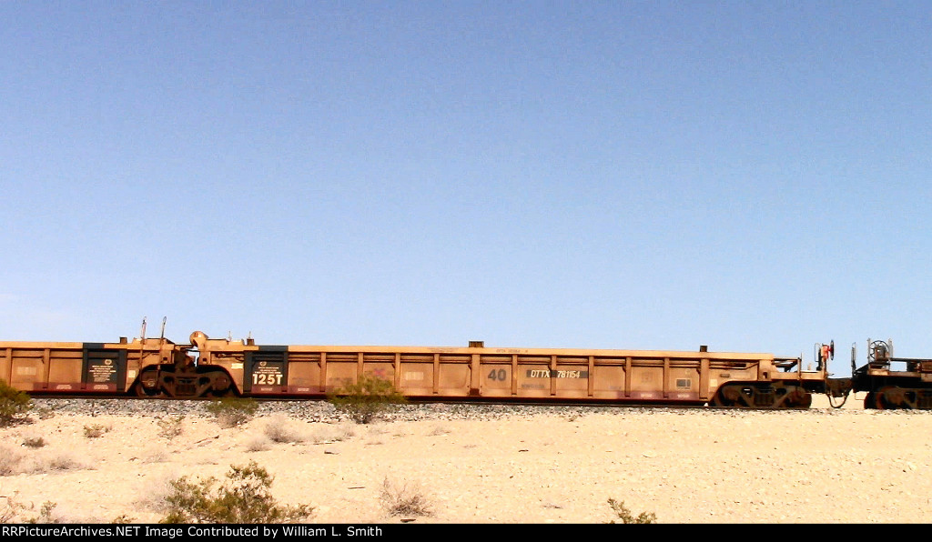 WB Empty Well Car Frt at Erie NV -21